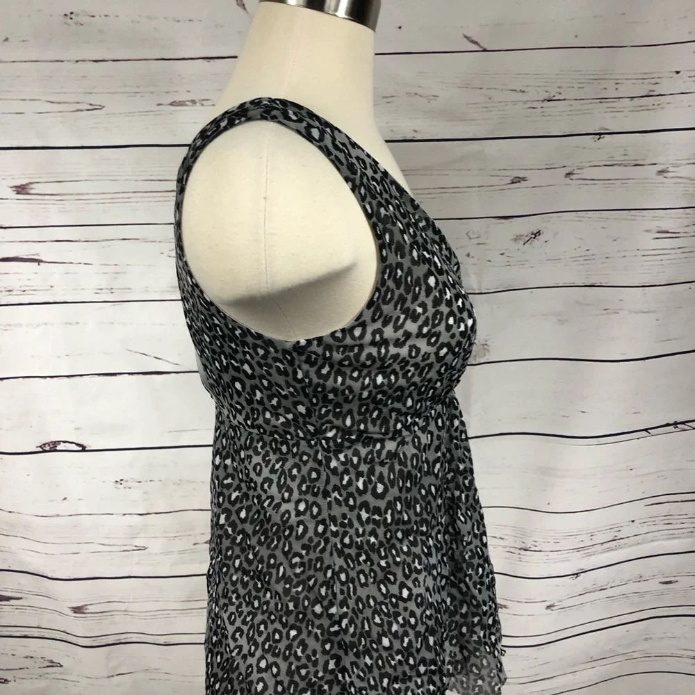Michael Kors Leopard Print Blouse‎